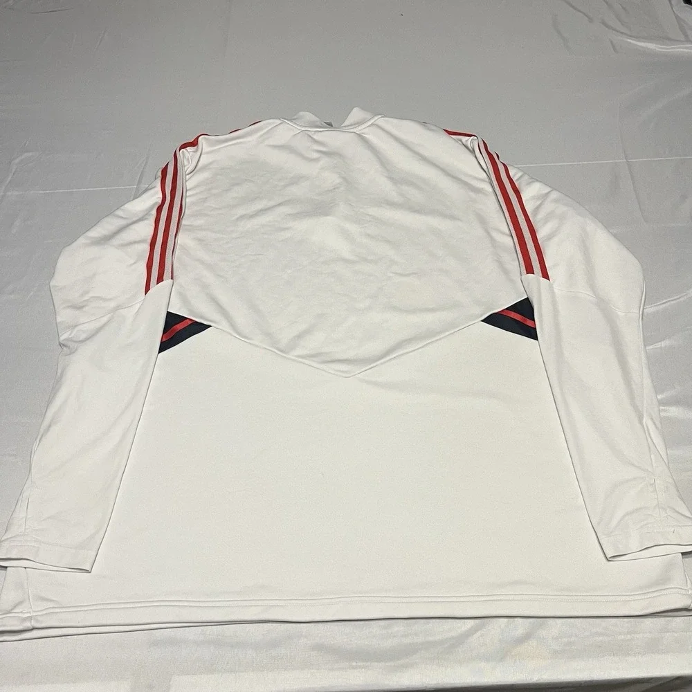 Adidas FC Bayern Munich Training Drill Top Pre-Match White MEN'S 3XL